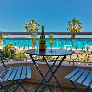 Sea Front - Panoramic View With Terrace - 85 M Nice